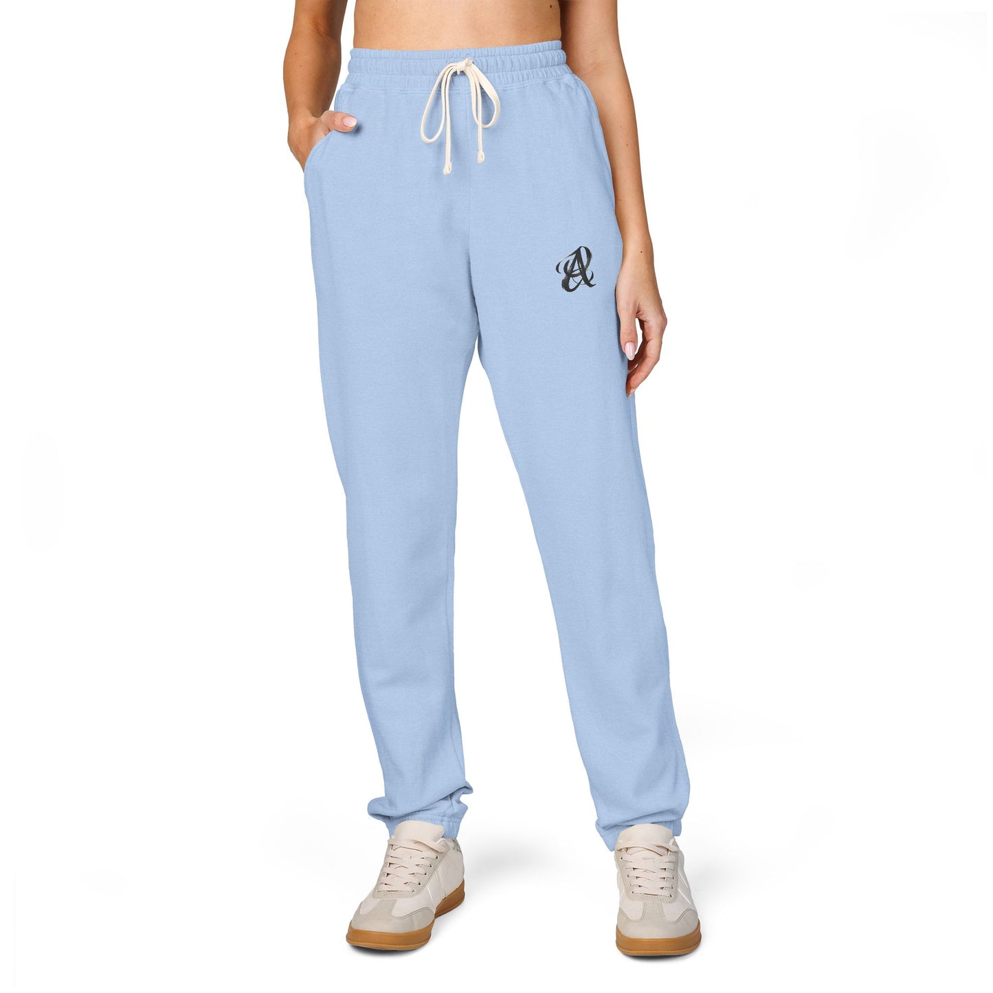 Alpha Unisex Garment-Dyed Fleece Sweatpants
