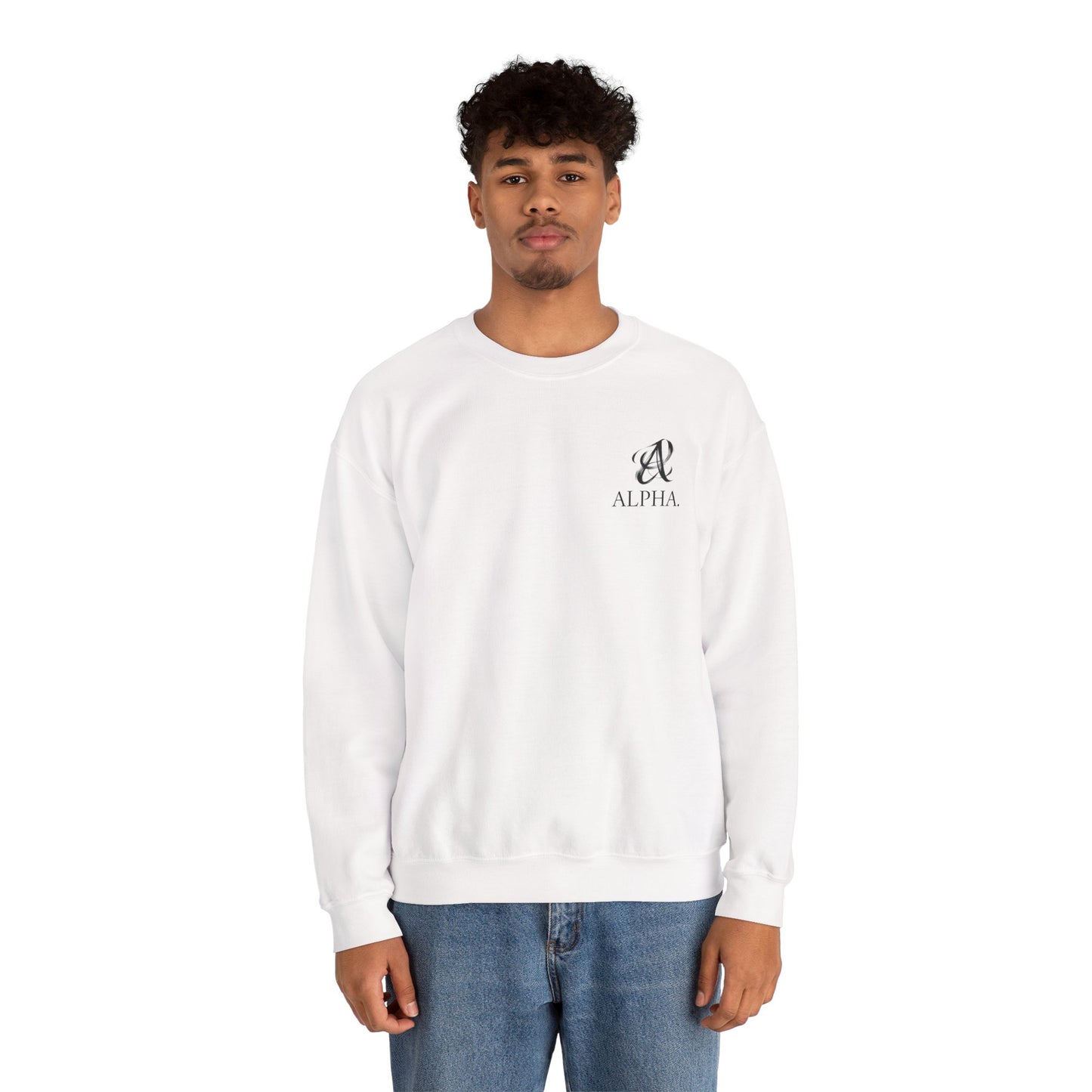 Alpha Unisex Heavy Blend™ Crewneck Sweatshirt