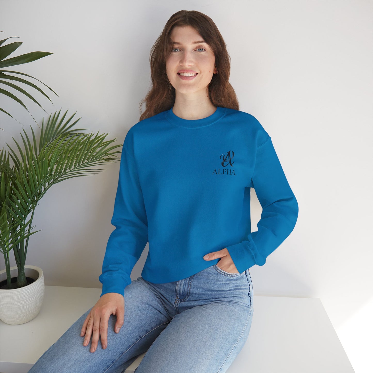 Alpha Unisex Heavy Blend™ Crewneck Sweatshirt