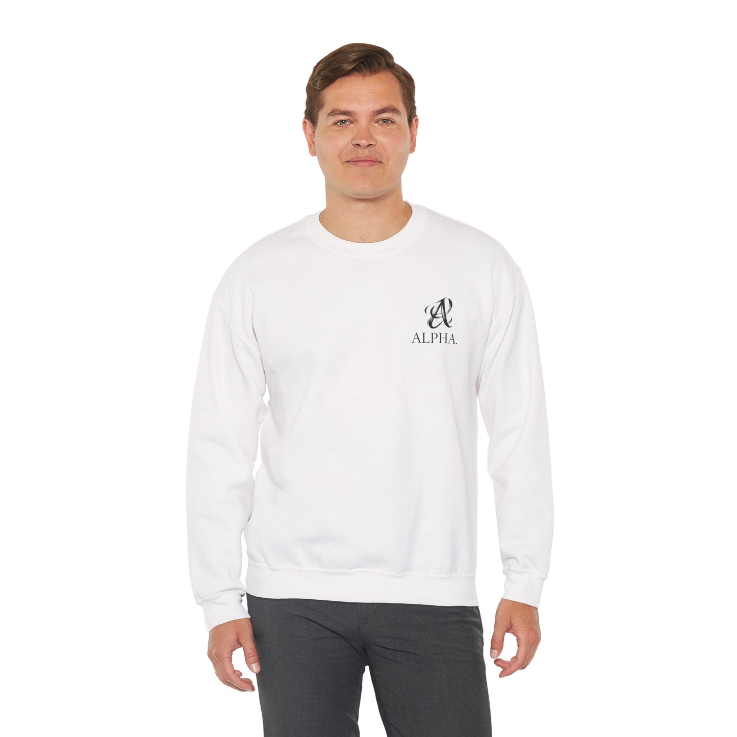 Alpha Unisex Heavy Blend™ Crewneck Sweatshirt