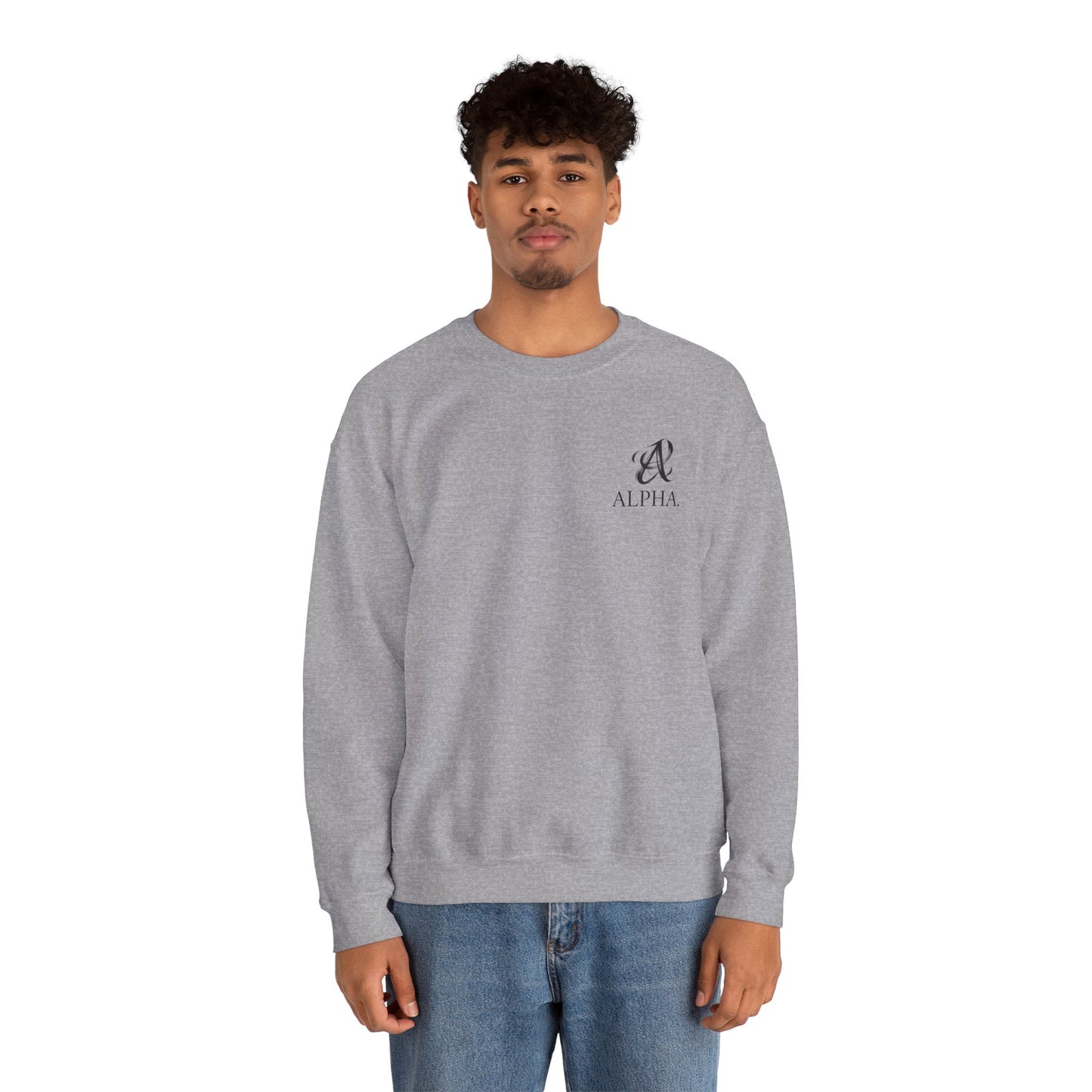 Alpha Unisex Heavy Blend™ Crewneck Sweatshirt