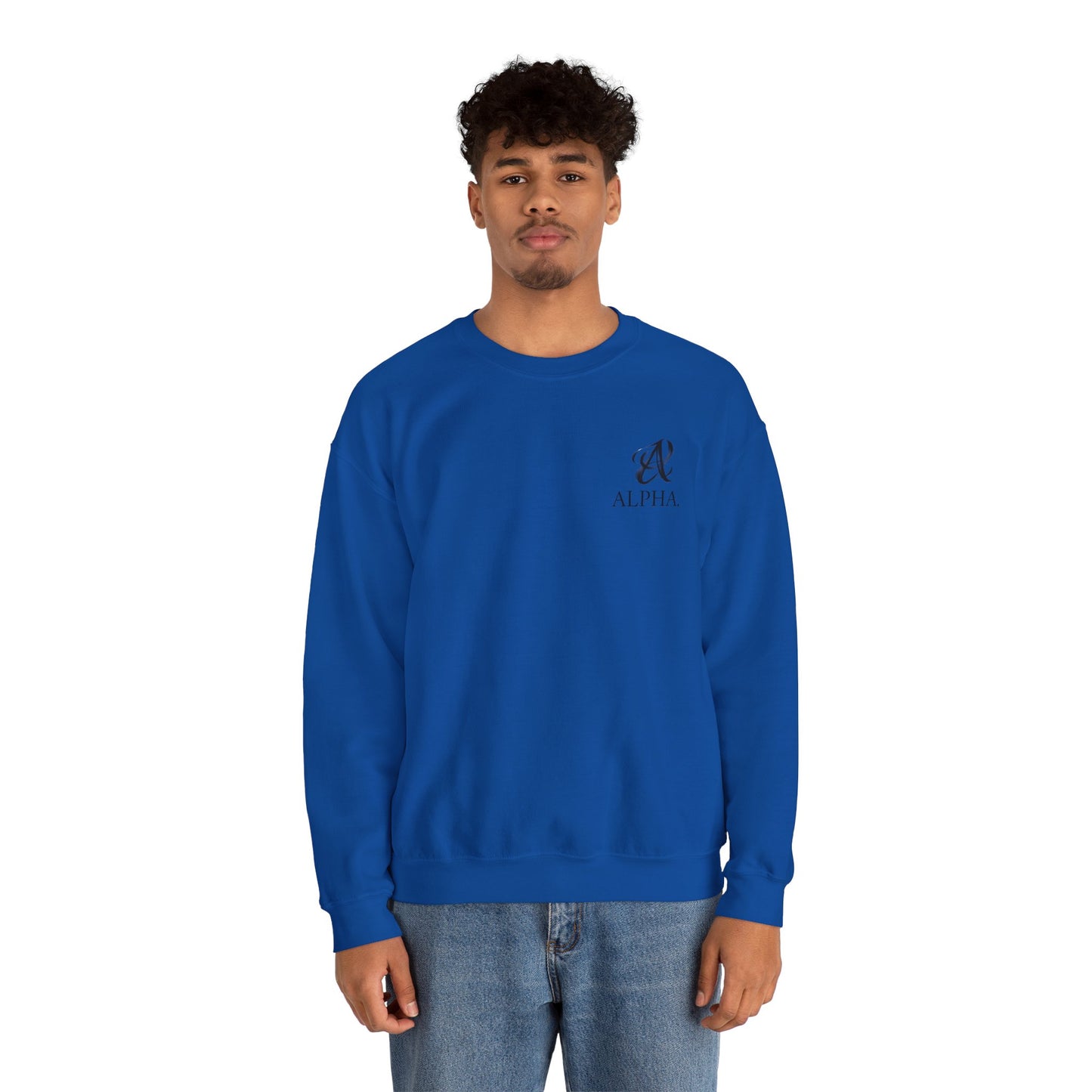 Alpha Unisex Heavy Blend™ Crewneck Sweatshirt