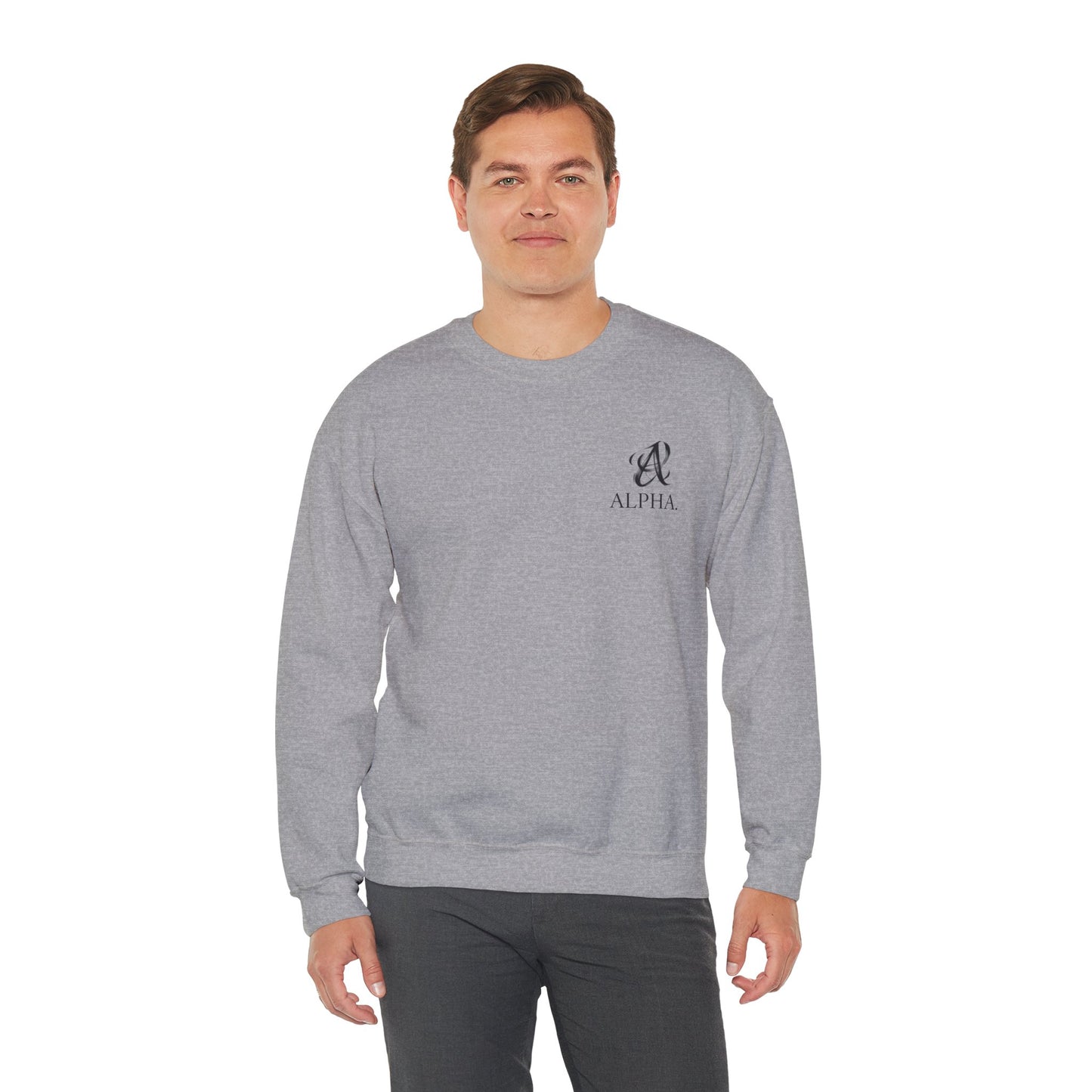 Alpha Unisex Heavy Blend™ Crewneck Sweatshirt