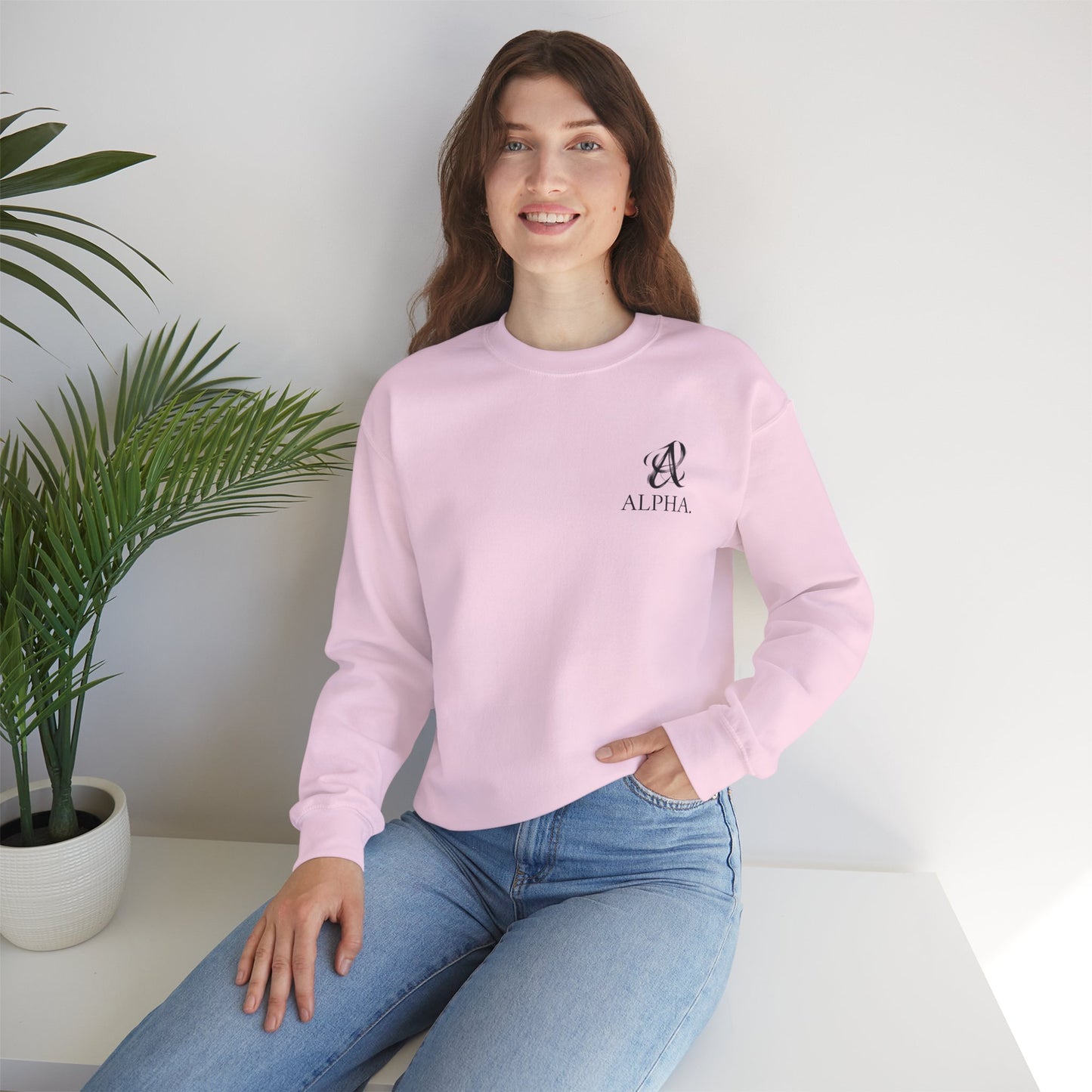 Alpha Unisex Heavy Blend™ Crewneck Sweatshirt