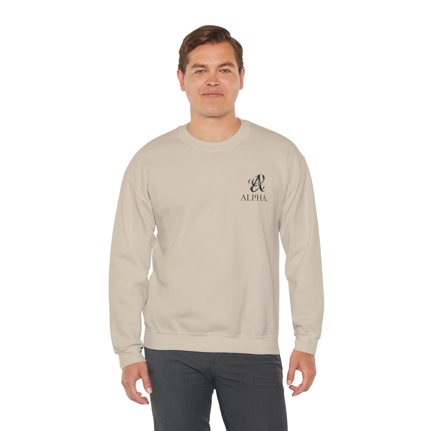 Alpha Unisex Heavy Blend™ Crewneck Sweatshirt