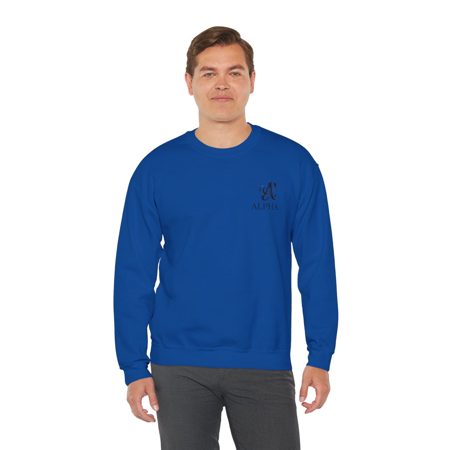 Alpha Unisex Heavy Blend™ Crewneck Sweatshirt